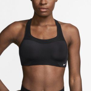 Nike Alpha High-Support Striped Sports Bra Medium